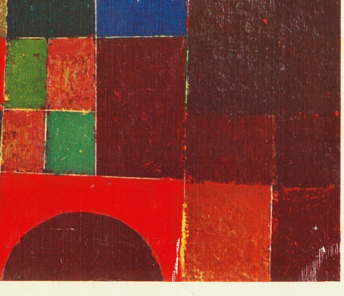 Detail 6: Lower-right arch in Castle and Sun